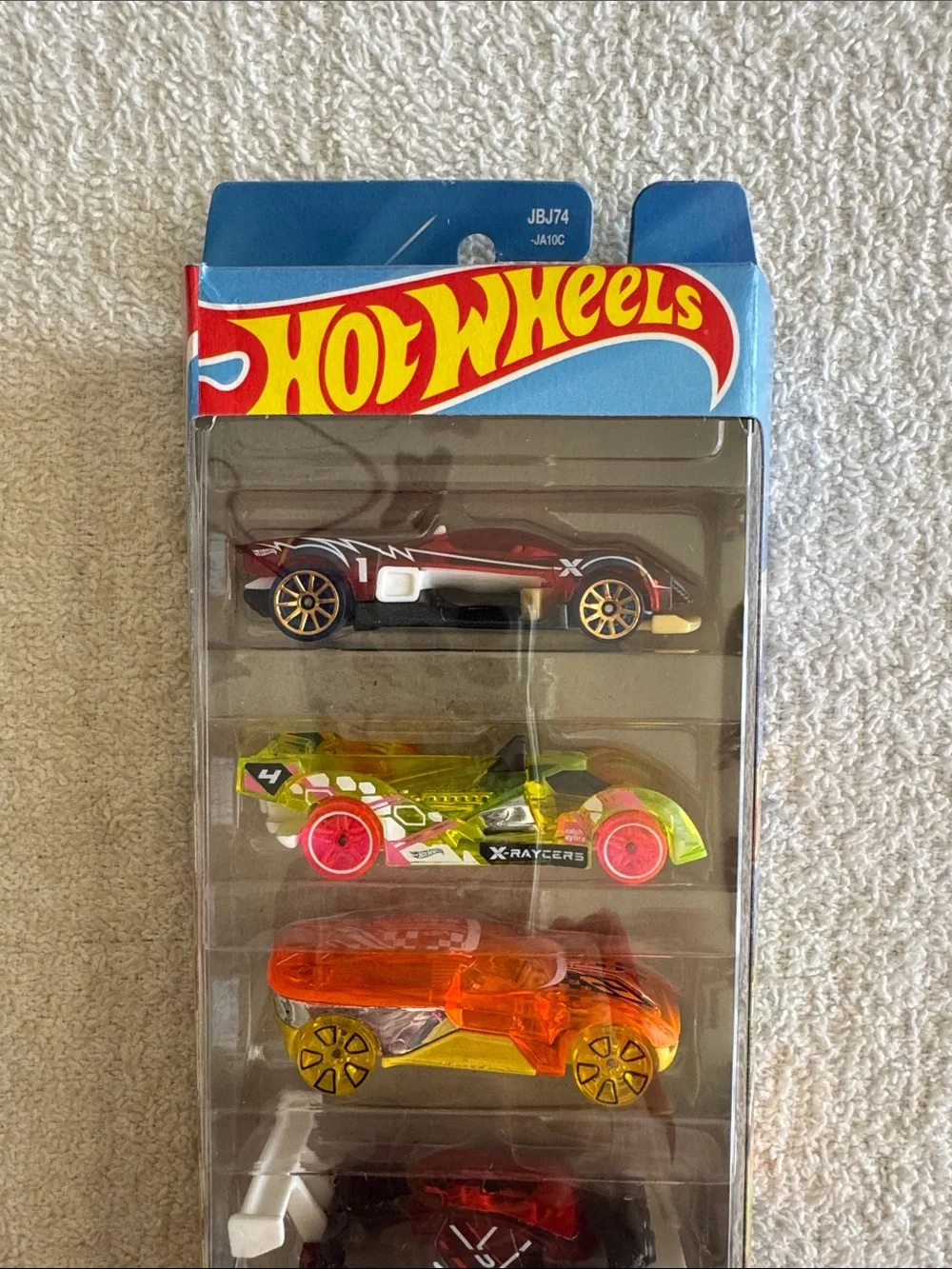 Hot Wheels X-Raycers 5 Pack Multicolor Kids Toy Cars